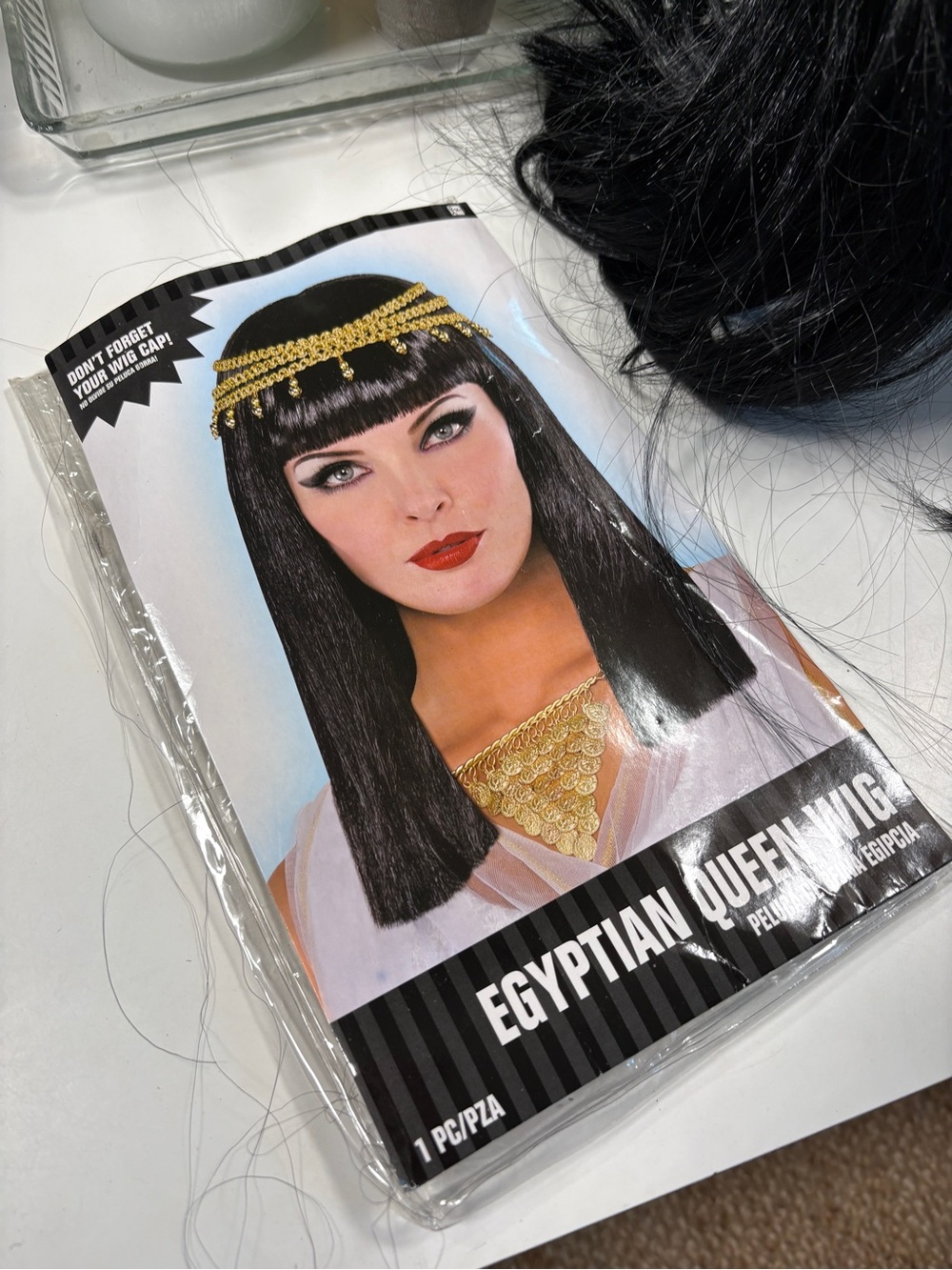 Egyptian Queen Wig - Black